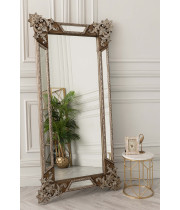 Зеркало большое напольное и настенное в полный рост в декоративной раме Velessa Grandi