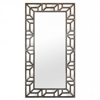 Зеркало большое напольное и настенное в полный рост Vincentio Состаренное Серебро