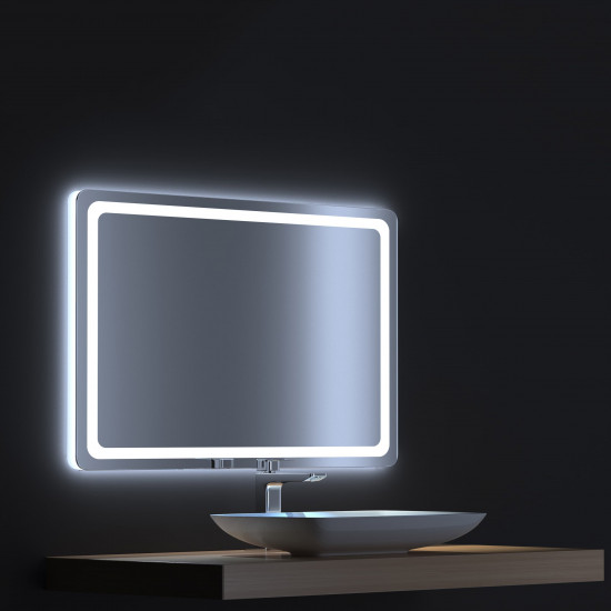 Зеркало с сенсорной LED подсветкой Смарт 120х75