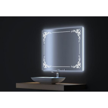 Зеркало с сенсорной LED подсветкой Капри 150х75