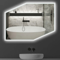 Зеркало неправильной формы с подсветкой Декор 15