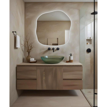 Зеркало неправильной формы с задней фоновой подсветкой DL007