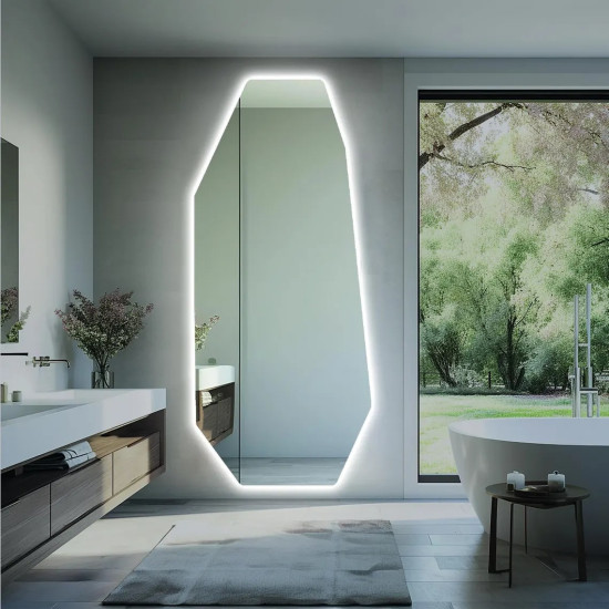 Зеркало восьмиугольное с задней контурной подсветкой E024 Зеркало восьмиугольное с задней контурной подсветкой E024