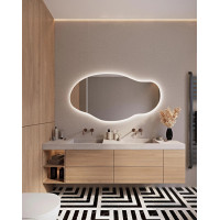 Зеркало неправильной формы с тыльной подсветкой E029