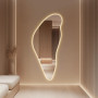 Зеркало большое неправильной формы в полный рост с задней парящей подсветкой E033 Зеркало большое неправильной формы в полный рост с задней парящей подсветкой E033