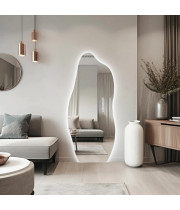 Зеркало неправильной формы с контурной подсветкой по периметру E036