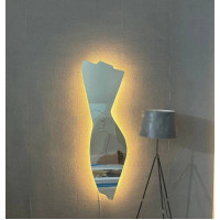 Зеркало с подсветкой в полный рост в форме женщины E041