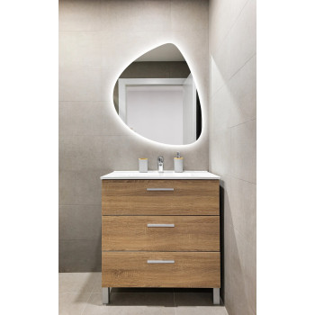 Зеркало-капля с задней светодиодной подсветкой E053