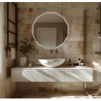 Многоугольное зеркало с подсветкой F086