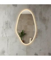 Светодиодное декоративное асимметричное зеркало Форли 007