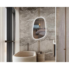 Зеркало неправильной формы с контурной LED подсветкой Инди