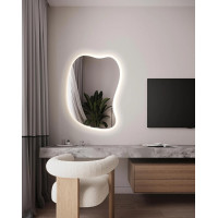 Настенное декоративное зеркало с тыльной фоновой подсветкой Комо 001