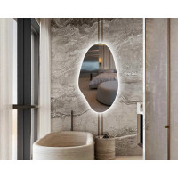 Зеркало нестандартной формы с тыльной LED подсветкой Милан