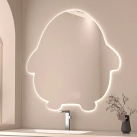 Зеркало в форме пингвина с тыльной декоративной подсветкой Декор 16