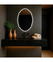 Зеркало с подсветкой в итальянском дизайне Селена 002