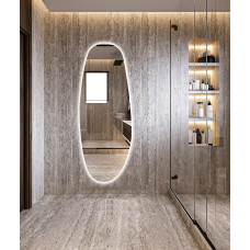 Зеркало неправильной формы с задней интерьерной LED подсветкой Вижн