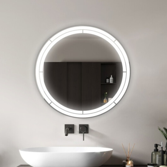 Круглое зеркало с LED подсветкой K138