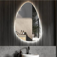 Зеркало Капля с задней подсветкой Модель 3