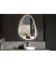 Зеркало Капля с задней подсветкой Модель 3