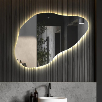 Зеркало с подсветкой неправильной формы Уэстон 99х64 см Р2608