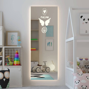 Зеркало для детской комнаты с подсветкой Ангелок