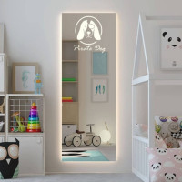 Зеркало для детской комнаты с подсветкой Собачка пират