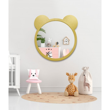Детское декоративное настенное зеркало Тедди Бир