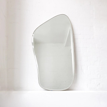 Криволинейное зеркало неправильной формы с фацетом Астро 004