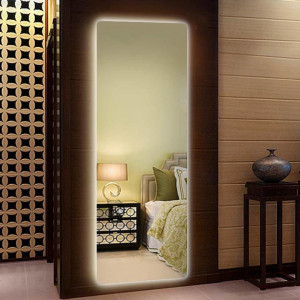Зеркало большое напольное и настенное в полный рост с LED подсветкой Эприл