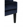 Велюровое кресло синее Rimini RIMINI-2K-СИНИЙ-Bel18