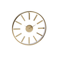 Часы настенные круглые золотые 79MAL-5710-76