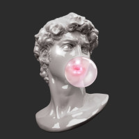 Холст Бабл-гам 54STR-BUBBLE