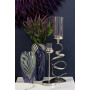 Стеклянная фиолетовая ваза H30xD1HJ6037-30-O80