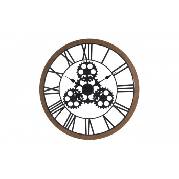 Часы настенные коричневые HZ1300660