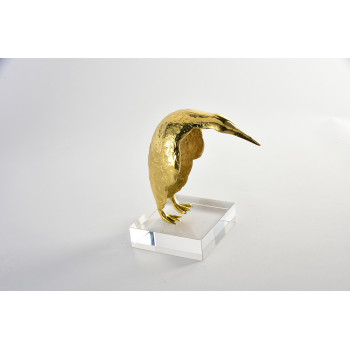  Статуэтка золотой пингвин 55RD4465