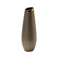 Керамическая ваза с золотым декором 18H7827-M