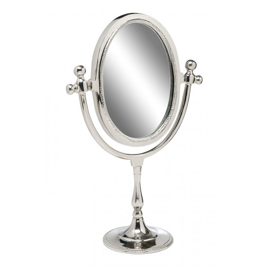 Настольное металлическое зеркало 94PR-18152 цвет Хром