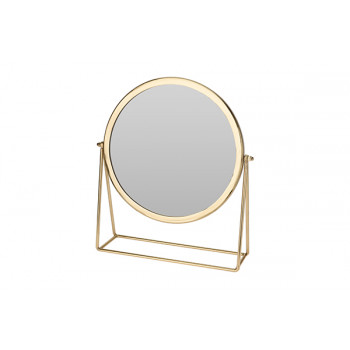 Настольное металлическое золотое зеркало A16000110