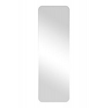 Зеркало в металлической раме из нержавеющей стали со скругленными углами цвет хром KFG099