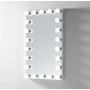 Настенное гримерное безрамное зеркало с лампочками Мэрилин