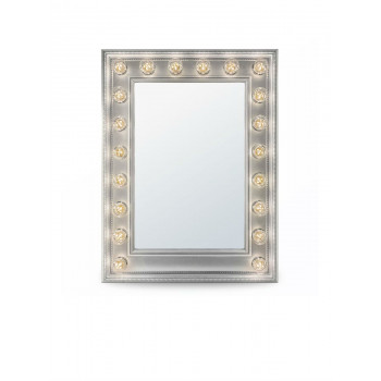 Гримерное зеркало с подсветкой лампочками «Эми»