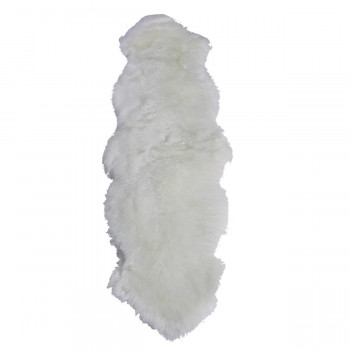 Овчина белая 2-х шкурная XL 185х55