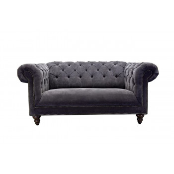 Велюровый двухместный диван Коричневый 170*90*72см PJS05502-PJ843