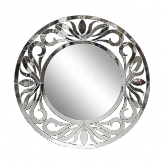 Круглое декоративное зеркало в зеркальной раме 1180х1180 KFH1216