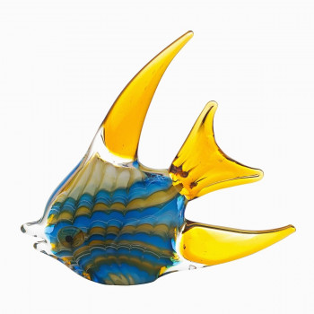 Статуэтка Рыба желто-голубая 23*4*23,5 F5442 