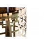 13RXFS5080L-GOLD Стол журнальный стекло коричн./золото d35*70см