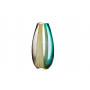 Стеклянная цветная ваза H30xD16.5x10.5 HJ4128-31-N95