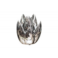 Керамический серебряный подсвечник 16,5*16,5*24 10K8152A