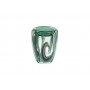 Стеклянная зеленая ваза H21xD15, 5 HJ4143-20-Q88
