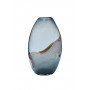 Стеклянная цветная ваза H41D24х16, 5 HJ1459-41-Q87